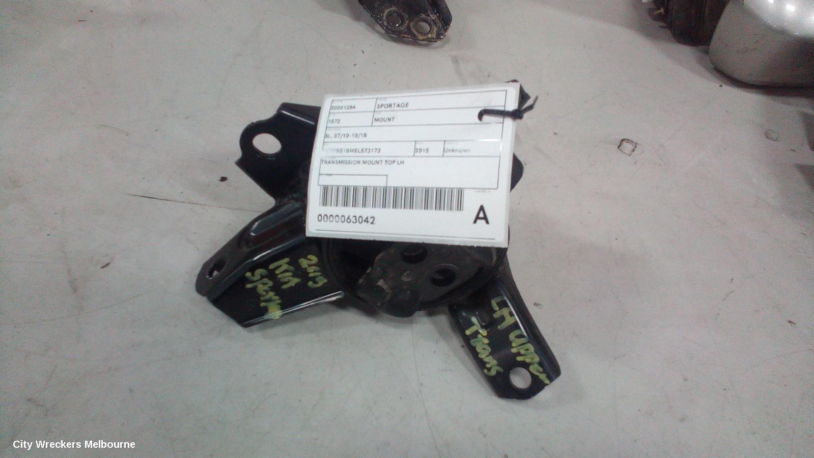 KIA SPORTAGE MOUNT, SL, 07/2010 - 10/2015 - Image 1