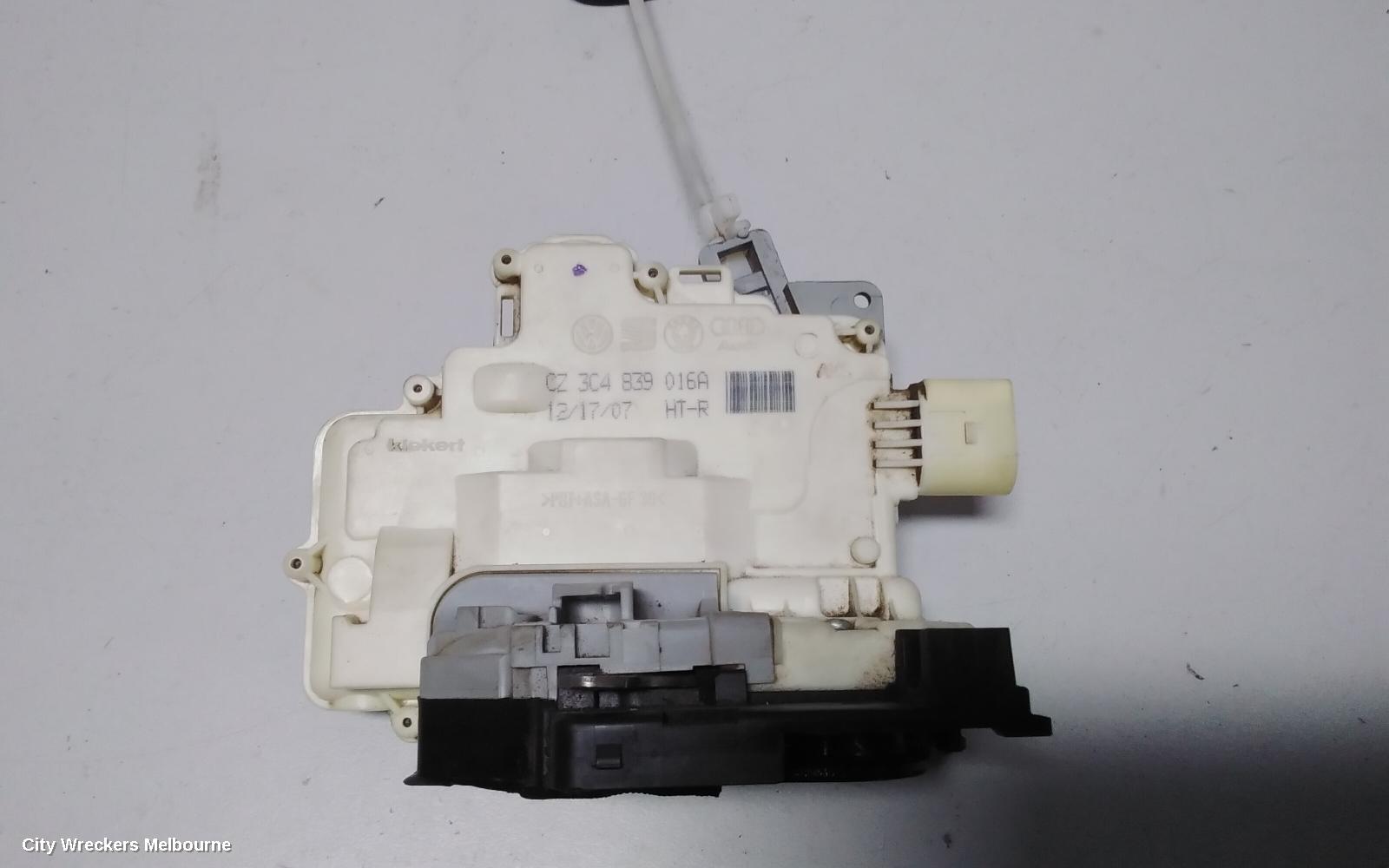 AUDI Q7 DOOR/BOOT/GATE LOCK, RIGHT REAR DOOR LOCK, 4L, DUAL ROW (7 PIN), P/N 3C4839016A, 09/2006 - 11/2009 - Image 2