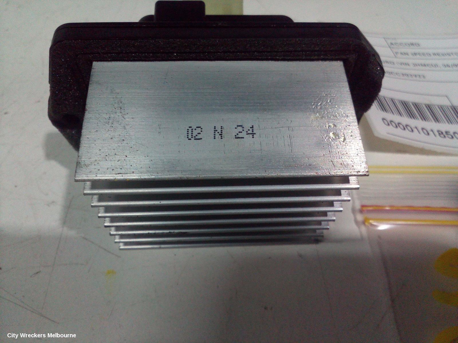 HONDA ACCORD FAN SPEED RESISTOR, 8TH GEN, EURO (VIN JHMCU), 06/2008 - 12/2015 - Image 3