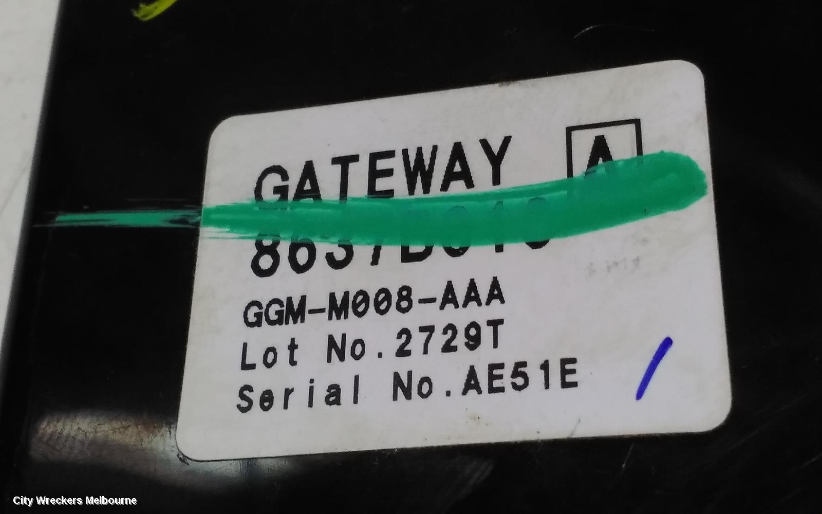 MITSUBISHI TRITON, MQ-MR, 03/2015 - 10/2023, 8637B016 CONTROL UNIT GATEWAY: 97919 - Image 2