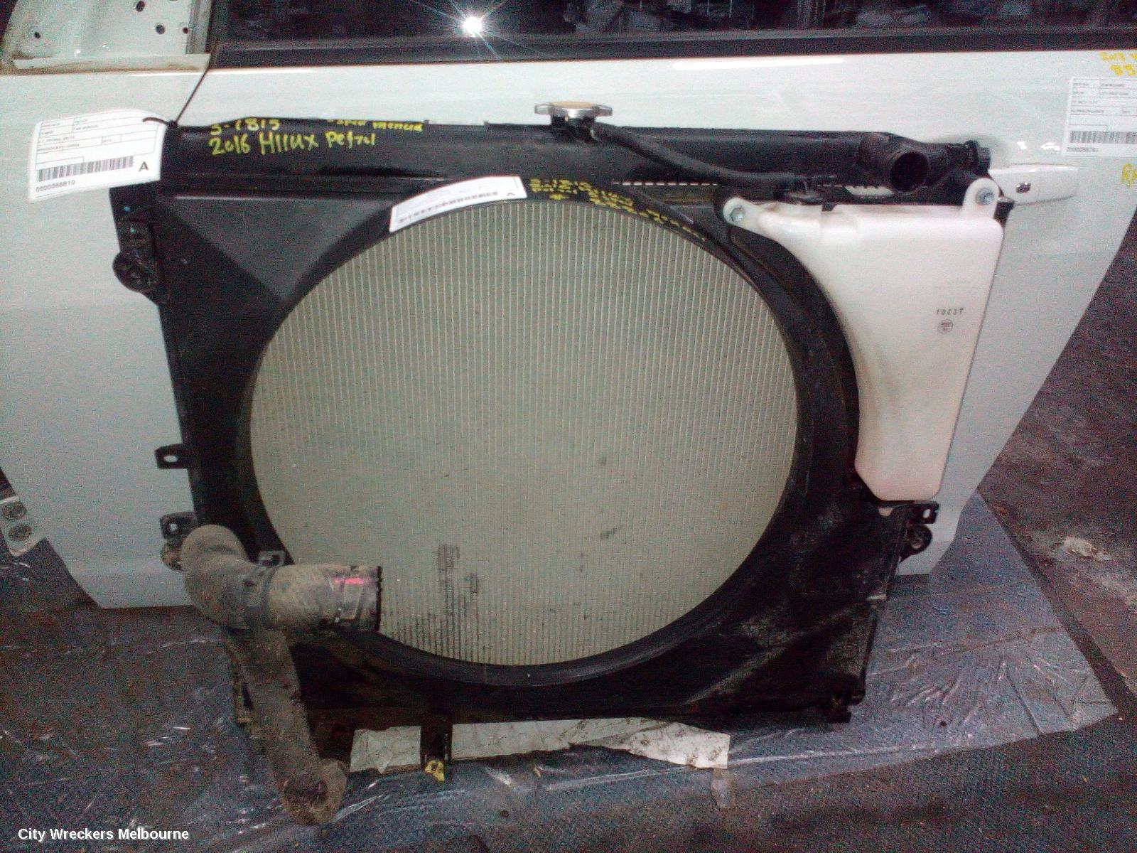 TOYOTA HILUX RADIATOR, MANUAL, 2.7, PETROL, 09/2015 ONWARDS - Image 1