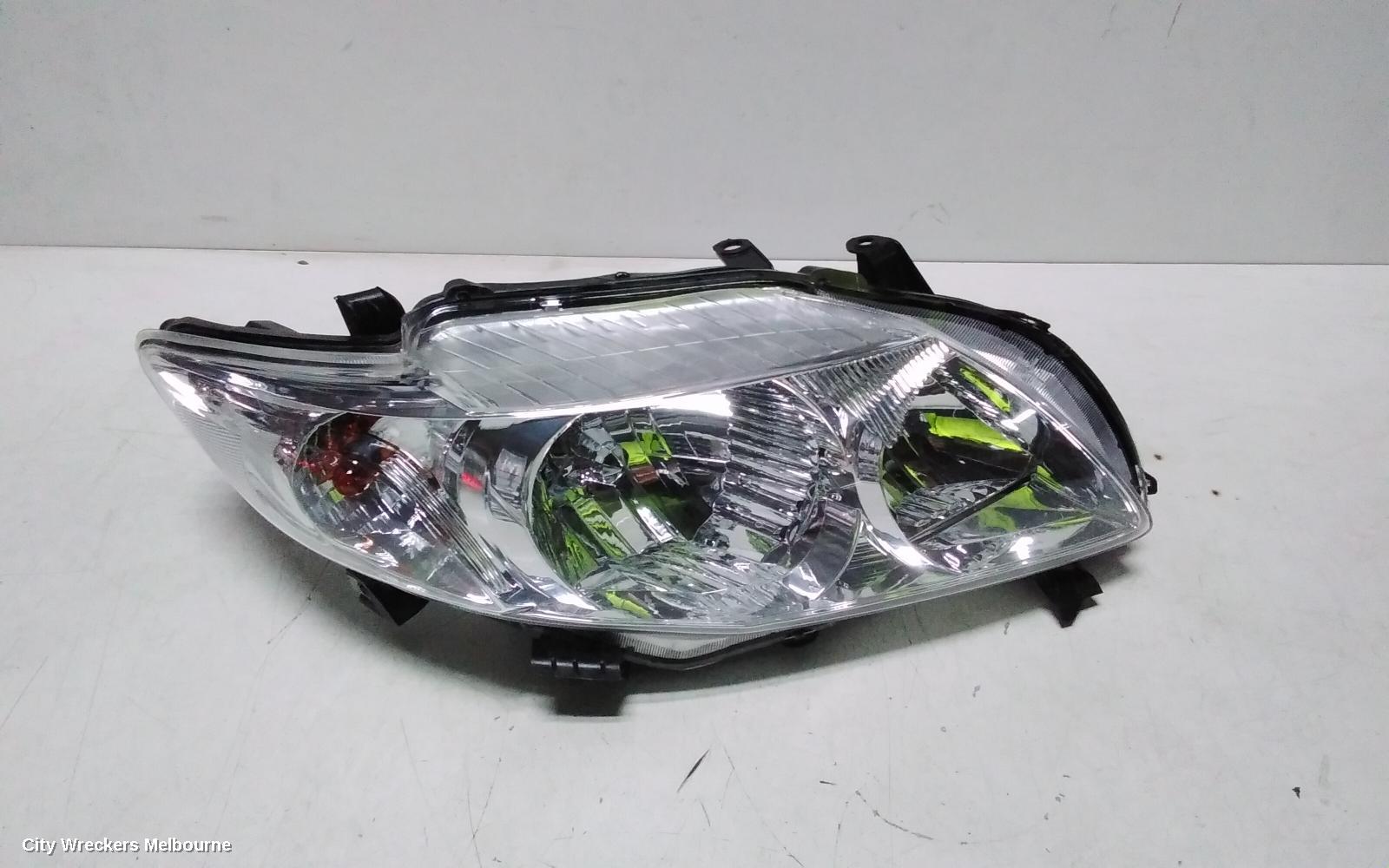TOYOTA COROLLA RIGHT HEADLAMP, ZRE152/20153R, W/ HALOGEN TYPE, CHROME INSERT, SEDAN, 04/2010 - 12/2013 - Image 1