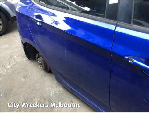 HYUNDAI ACCENT RIGHT REAR DOOR, RB, HATCH, 05/2011 - 12/2019 - Image 2