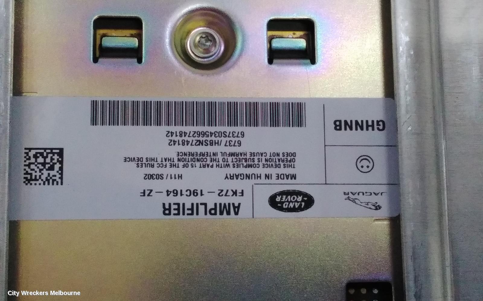 LAND ROVER DISCOVERY SPORT RADIO/CD/DVD/SAT/TV, AMPLIFIER, 380 WATT, L550, 01/2015 - 06/2019 - Image 3