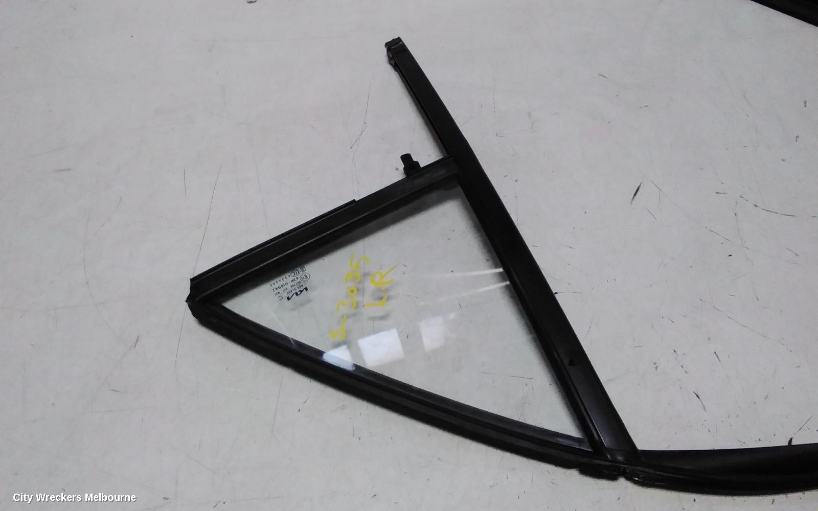 KIA RIO LEFT REAR 1/4 DOOR GLASS, YB, 12/2016 - 06/2023 - Image 2