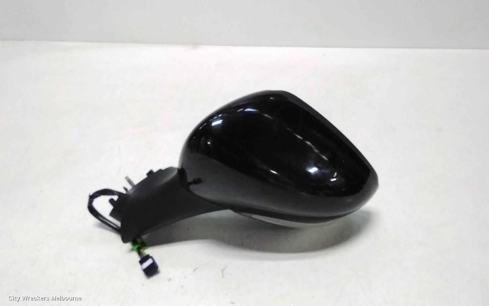 RENAULT CLIO LEFT DOOR MIRROR, X98, BLACK, MANUAL FOLDING (7 WIRE), 09/2013 - 07/2016 - Image 2