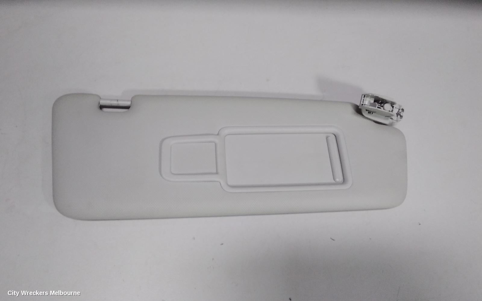 AUDI A4 SUNVISOR, B8 8K, RH SIDE, GREY,  02/2008 - 09/2015 - Image 2