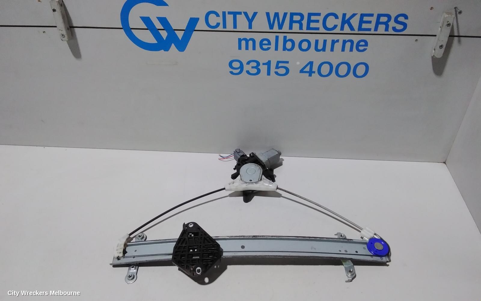 SUBARU LIBERTY LEFT FRONT WINDOW REG/MOTOR, DOOR REGULATOR ONLY, 2 WIRE TYPE, 5TH GEN, 07/2009 - 11/2014 - Image 1