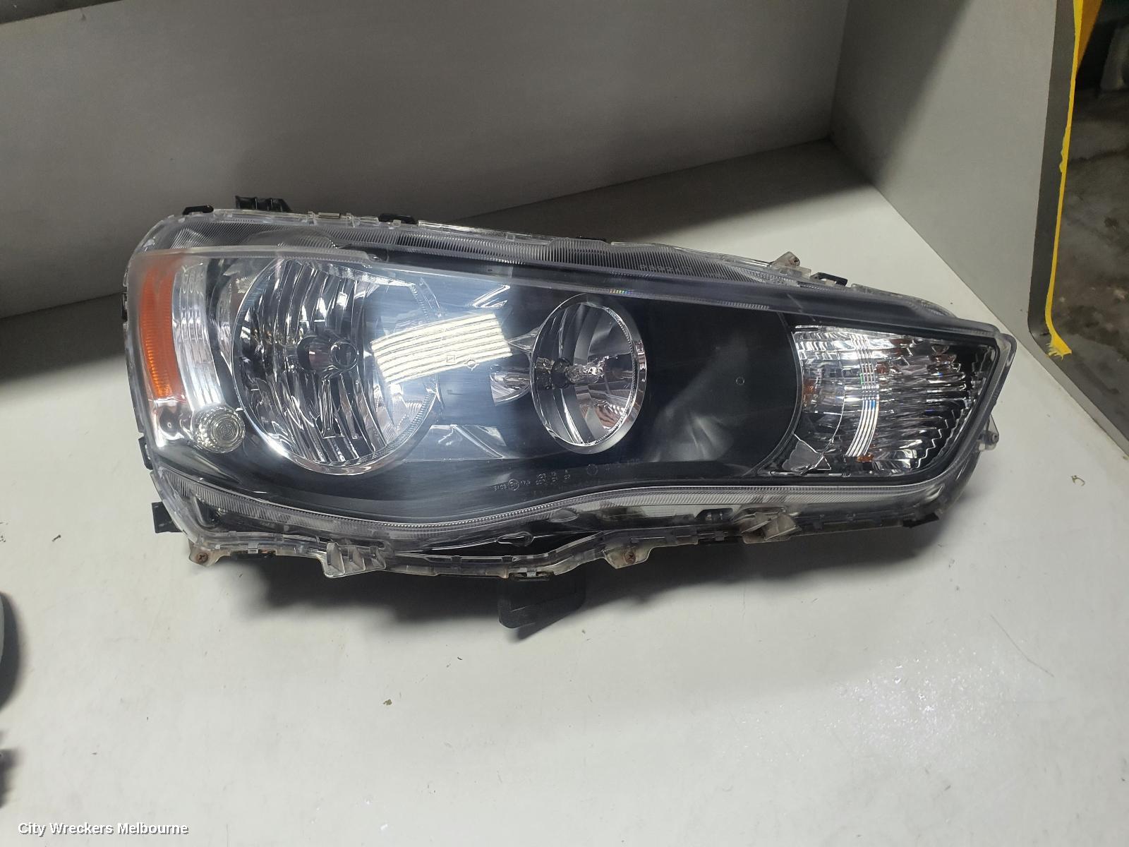 MITSUBISHI OUTLANDER RIGHT HEADLAMP, ZH, HALOGEN TYPE, 09/2009 - 10/2012 - Image 3