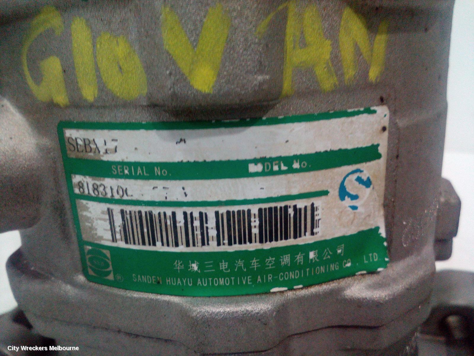 LDV G10 A/C COMPRESSOR, PETROL, 2.0, SINGLE ZONE TYPE, SV7C, VAN, 04/2015 ONWARDS - Image 3