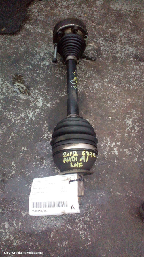 AUDI A1 LEFT DRIVESHAFT, FRONT, 1.4, PETROL, AUTO T/M, 8X, 12/2010 - 04/2015 - Image 1