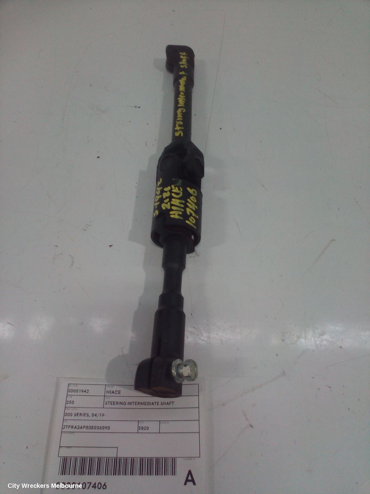 TOYOTA HIACE STEERING INTERMEDIATE SHAFT, 300 SERIES, 02/2019 ONWARDS - Image 1