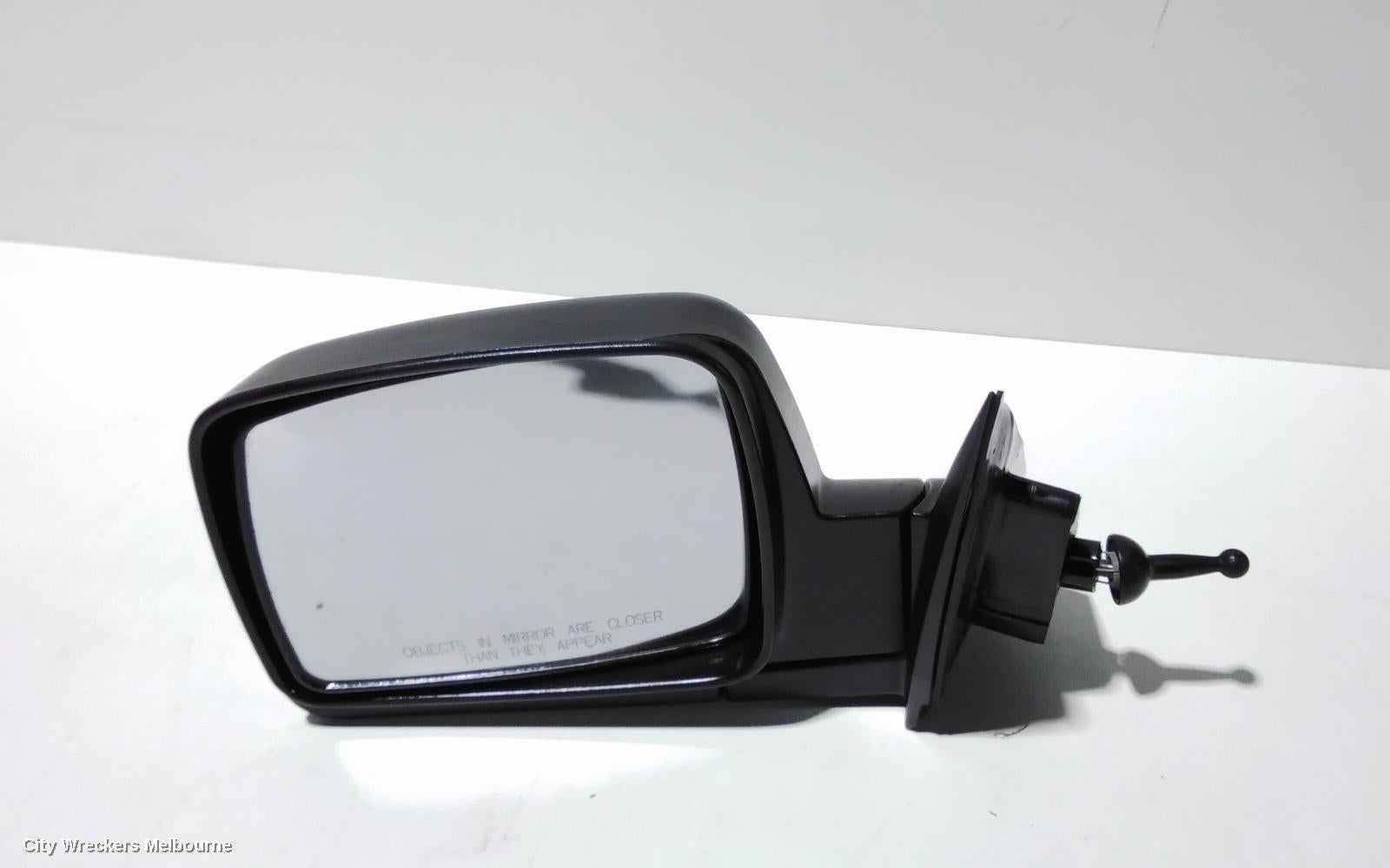 KIA PREGIO LEFT DOOR MIRROR, CT, MANUAL, SQUARE TYPE, 07/2004 - 01/2006 - Image 1