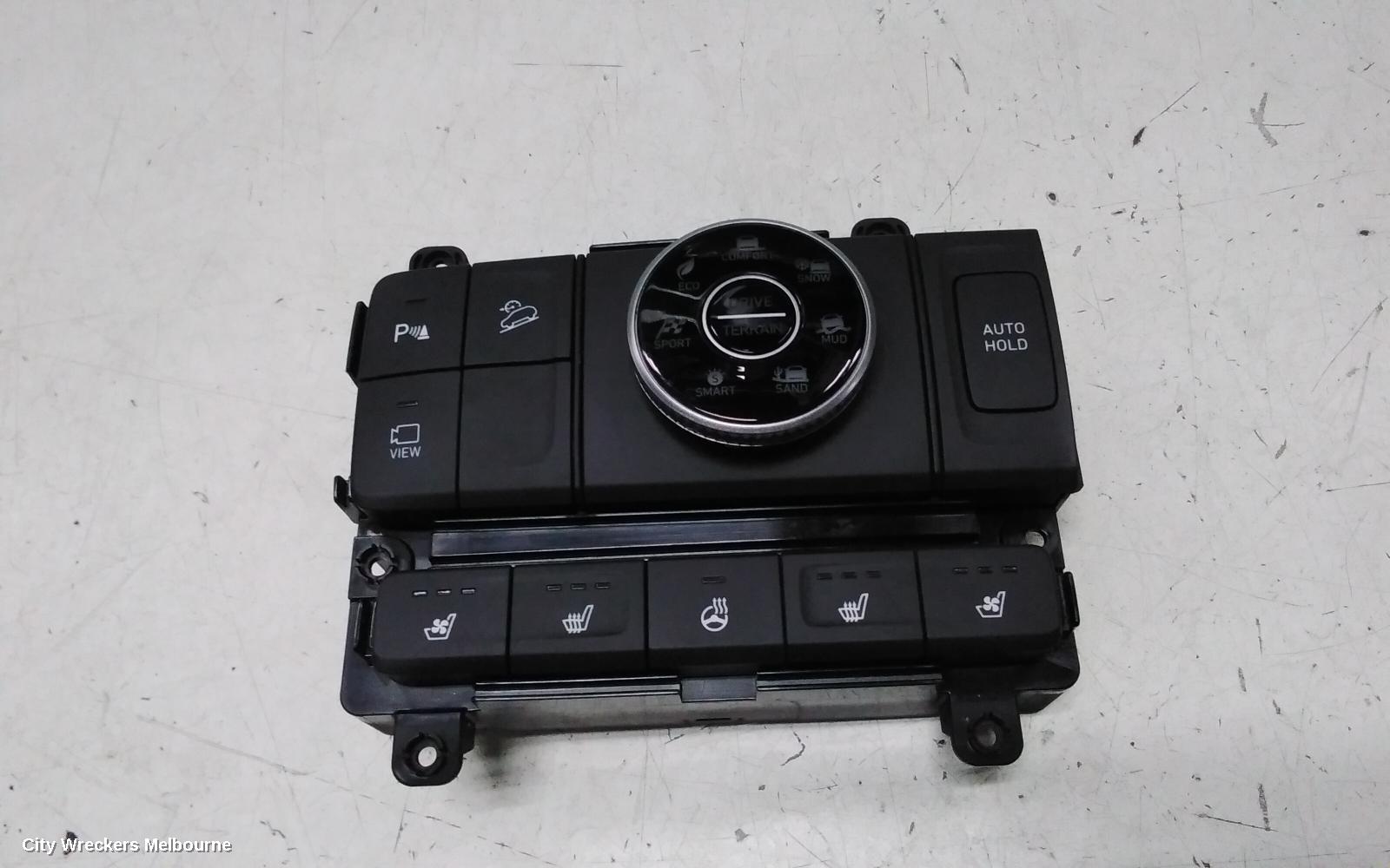 HYUNDAI PALISADE, LX2, 07/2020 - 03/2025, P\N 84604S8DK0XF3 ~(DRIVE SELECT, AUTO HOLD, PARK AID, PARKING CAMERA, RH SEAT HEATER/FAN, LH SEAT HEATER/FAN & STEERING WHEEL HEATER: 140353 - Image 1