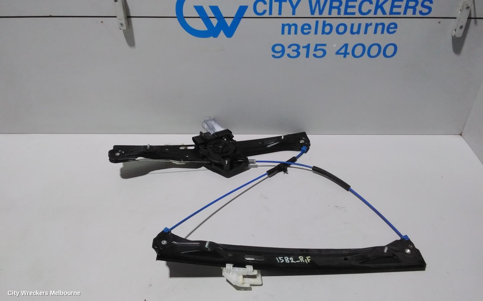 BMW 3 SERIES RIGHT FRONT WINDOW REG/MOTOR, DOOR REG ASSY (REG AND MOTOR), F30/F31, 11/2011 - 02/2019 - Image 1