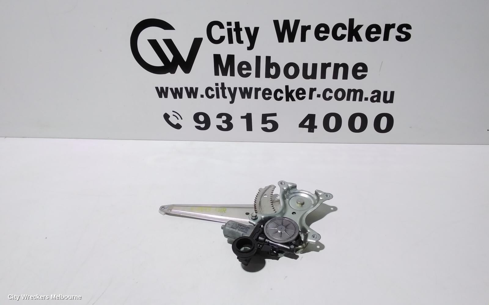 TOYOTA COROLLA LEFT REAR WND REG/MOTOR, ZRE172R, SEDAN, 12/2013 - 06/2019 - Image 1