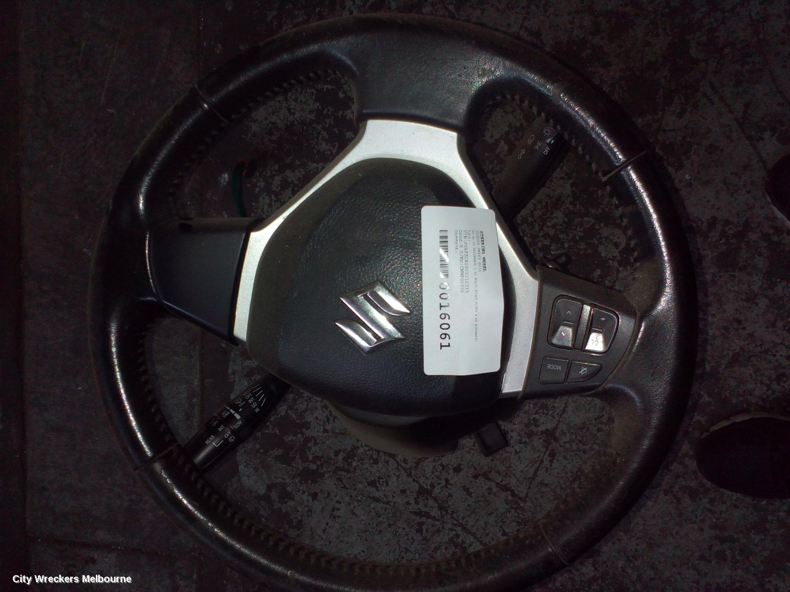 SUZUKI SWIFT AIRBAG MODULE/SENSOR, CLOCKSPRING, FZ, 08/2010 - 03/2017 - Image 1