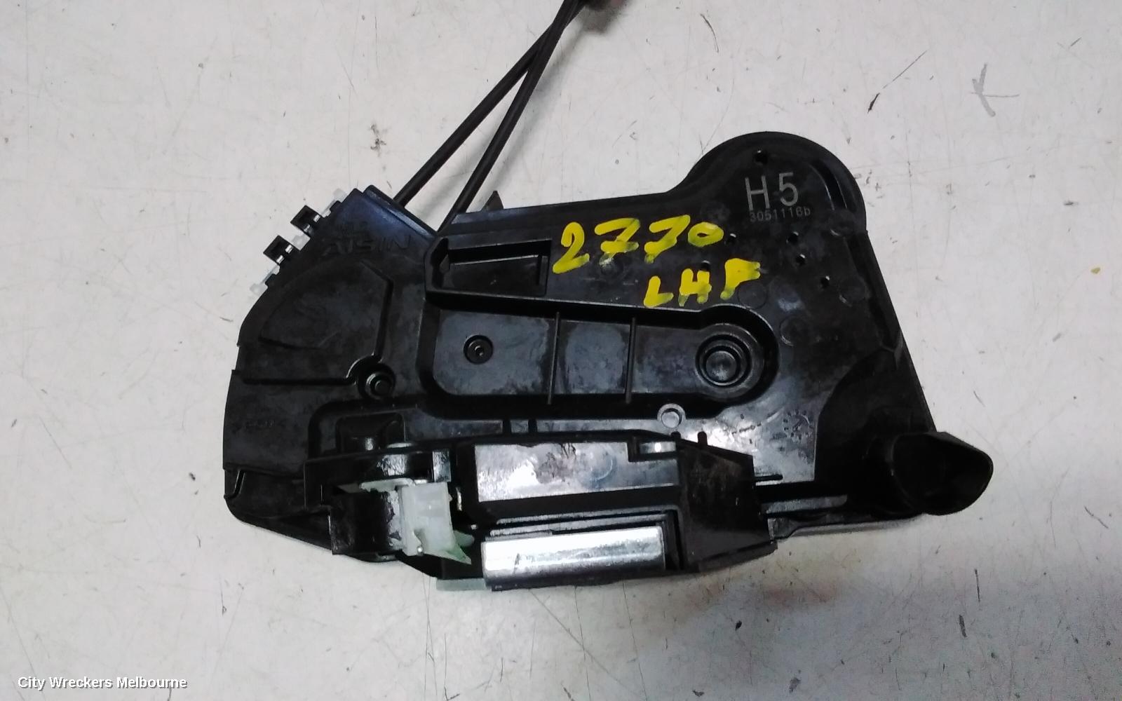 TOYOTA KLUGER DOOR/BOOT/GATE LOCK, LEFT FRONT DOOR LOCK, XU70 SERIES, 03/2021 ONWARDS - Image 2