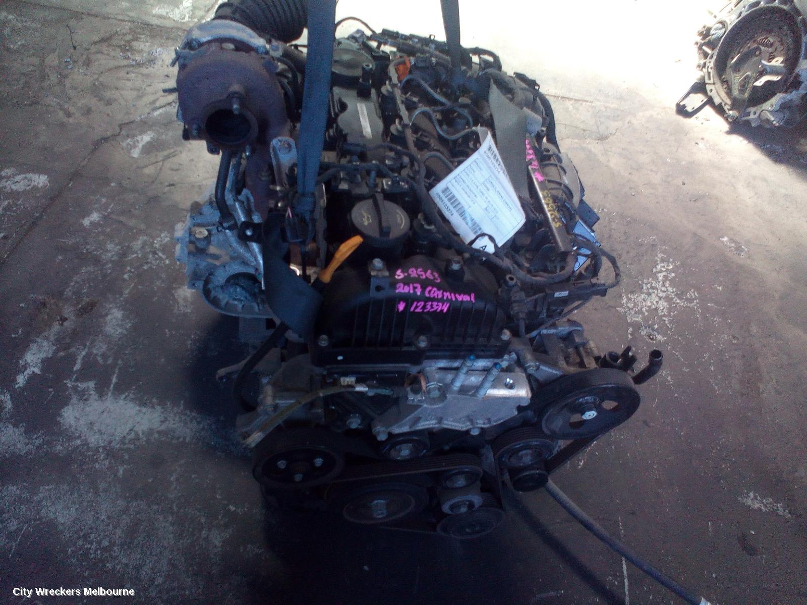 KIA CARNIVAL/GRAND CARNIVAL ENGINE, DIESEL, 2.2, D4HB, TURBO, YP, 02/2015 - 10/2020 - Image 1