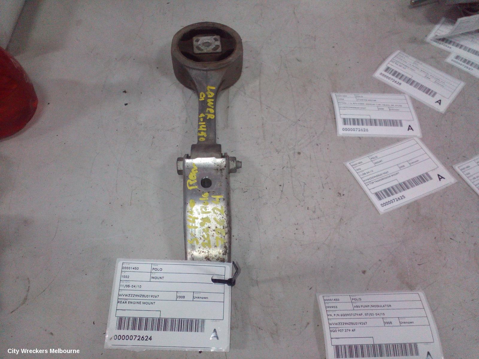 VOLKSWAGEN POLO MOUNT, 11/2005 - 04/2010 - Image 1