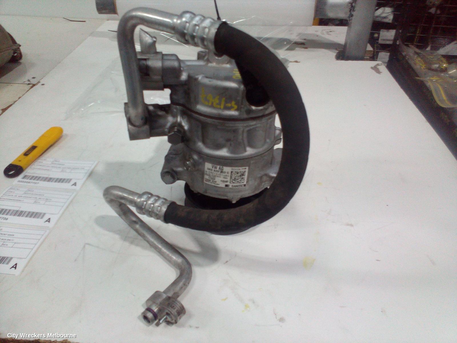 VOLKSWAGEN POLO A/C COMPRESSOR, 6R, 1.2, PETROL, TURBO, 05/2010 - 05/2014 - Image 3