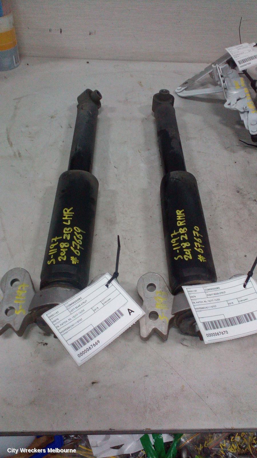 HOLDEN COMMODORE RIGHT REAR STRUT, ZB, HATCH, RS, 10/2017 - 12/2020 - Image 2
