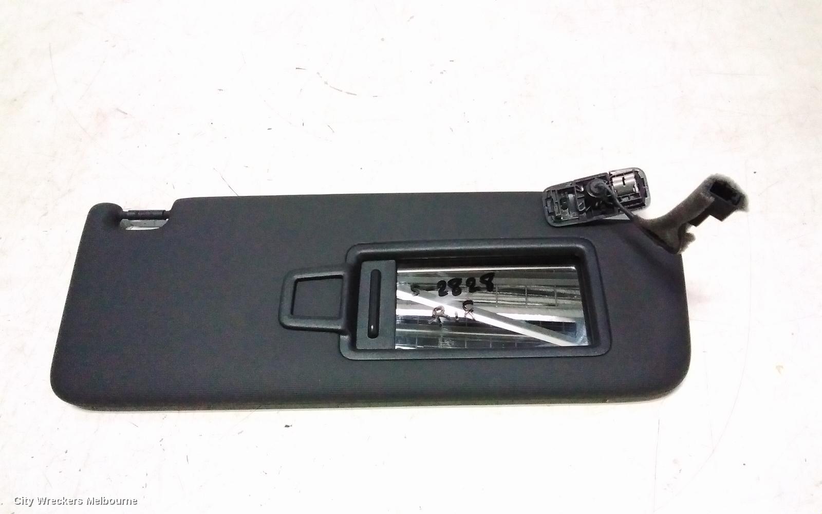 VOLKSWAGEN GOLF SUNVISOR, GEN 8, RH SIDE, BLACK, 09/2020 ONWARDS - Image 2