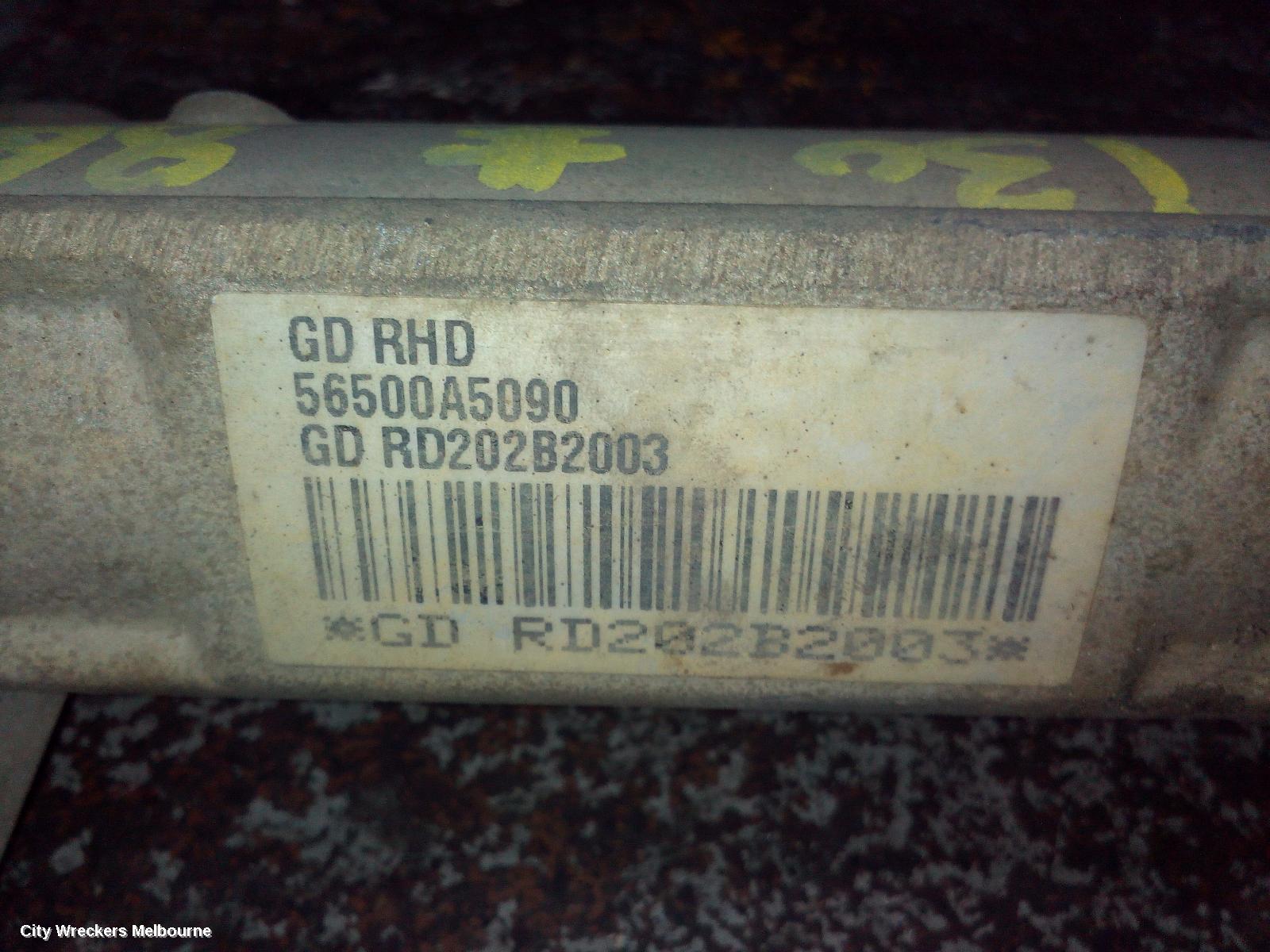 HYUNDAI I30 STEERING BOX/RACK, GD, 5DR HATCH, 03/2012 - 03/2015 - Image 1