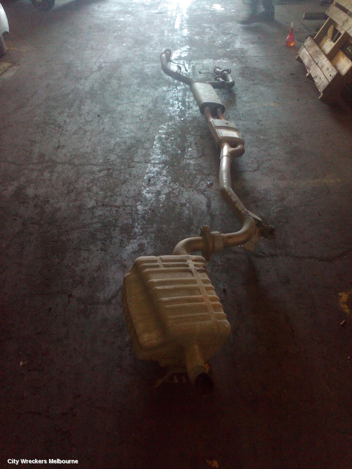 HOLDEN COMMODORE EXHAUST SYSTEM, VF, SEDAN, V6, SINGLE MUFFLER, 05/2013 - 12/2017 - Image 1