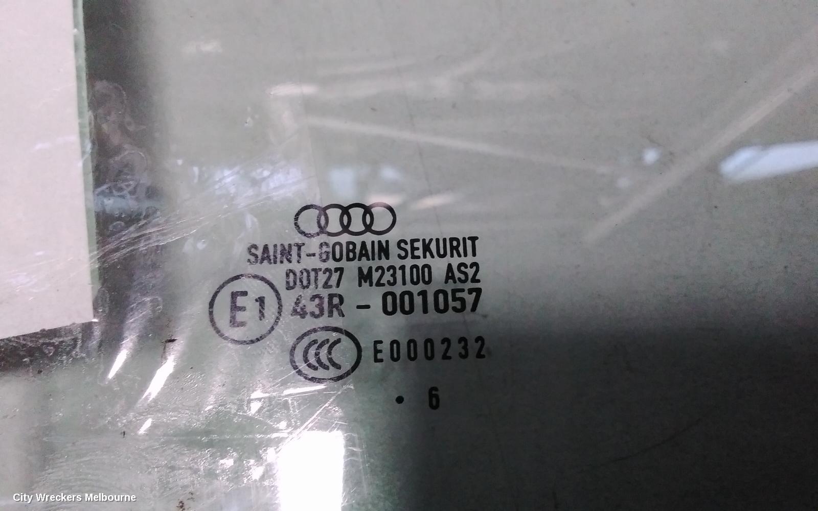AUDI A3 RIGHT REAR DOOR WINDOW, 8P, 06/2004 - 04/2013 - Image 2