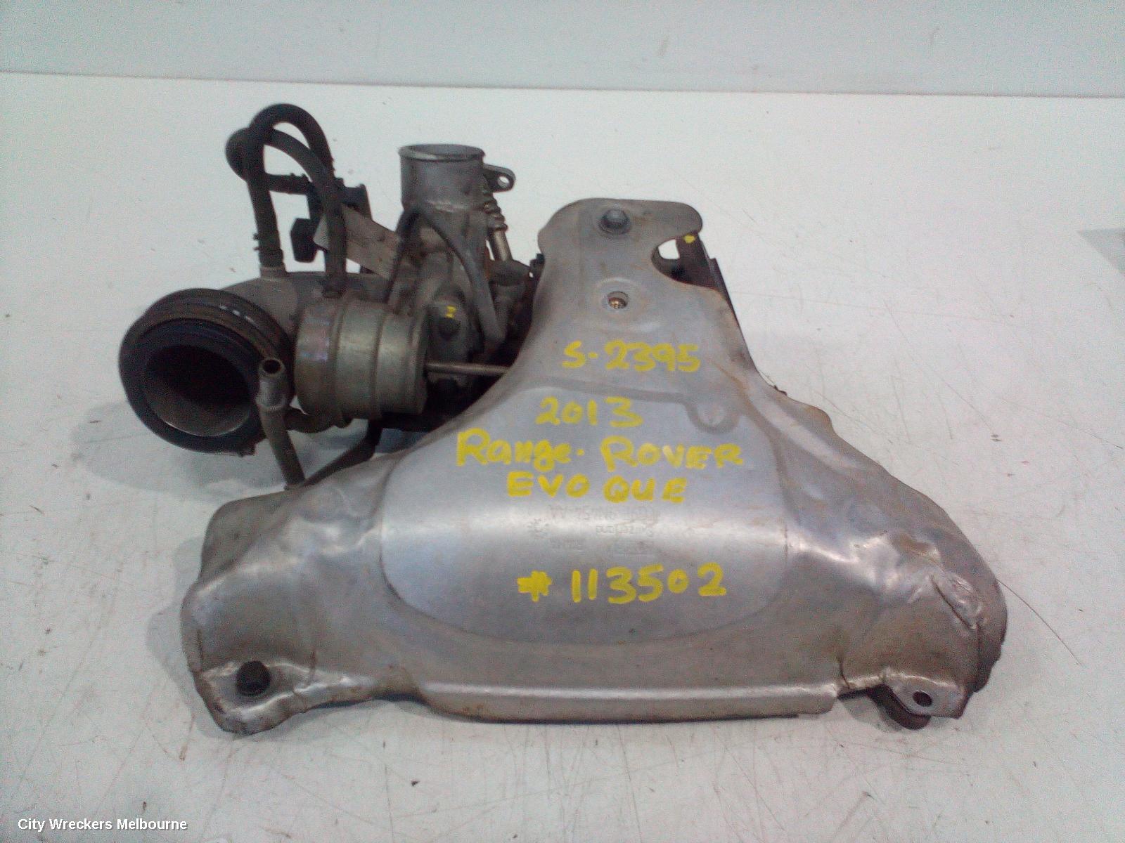 LAND ROVER RANGEROVER EVOQUE TURBO SUPERCHARGER, PETROL, 2.0, L538, 11/2011 - 01/2019 - Image 1