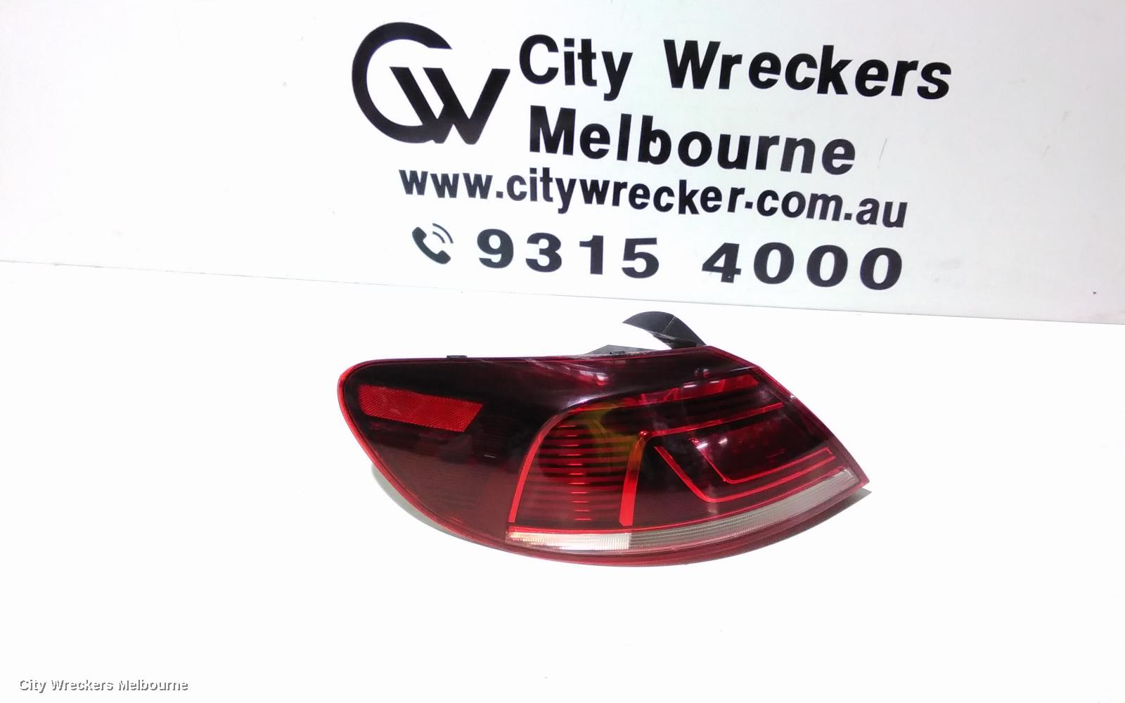VOLKSWAGEN PASSAT LEFT TAILLIGHT, 3CC, SEDAN, LED TYPE, 03/2012 - 12/2016 - Image 1