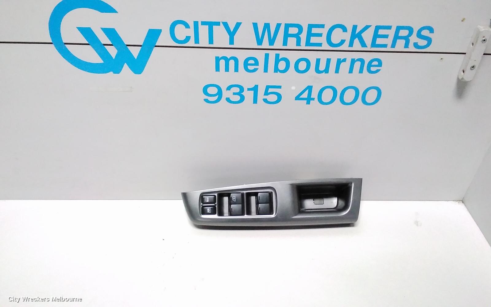 SUBARU FORESTER PWR DR WIND SWITCH, RH FRONT (MASTER SWITCH), S07, 06/2010 - 12/2012 - Image 1