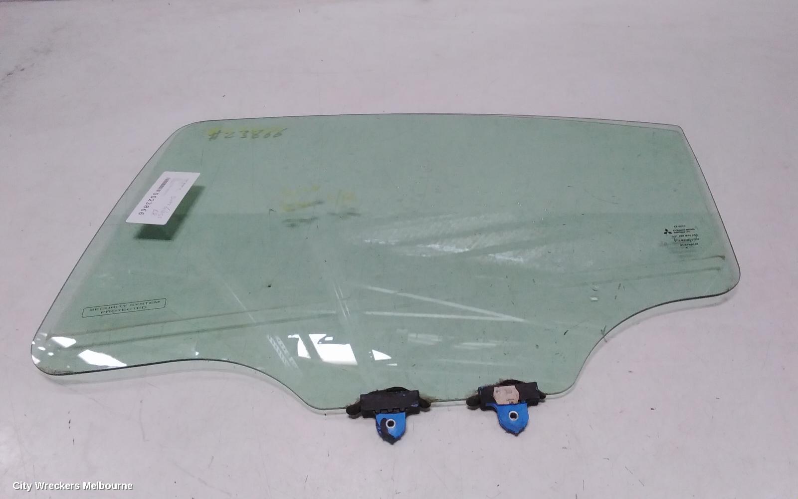 MITSUBISHI 380 LEFT REAR DOOR WINDOW, DB, 09/2005 - 03/2008 - Image 2