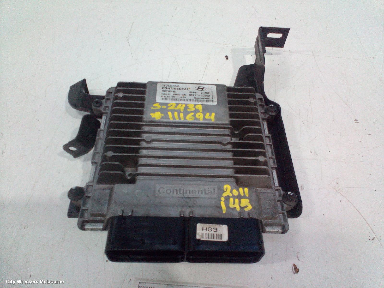 HYUNDAI I45 ECU, ENGINE ECU, 2.4, G4KJ, AUTO TM, ECU ONLY, YF, 02/2010 - 04/2014 - Image 1