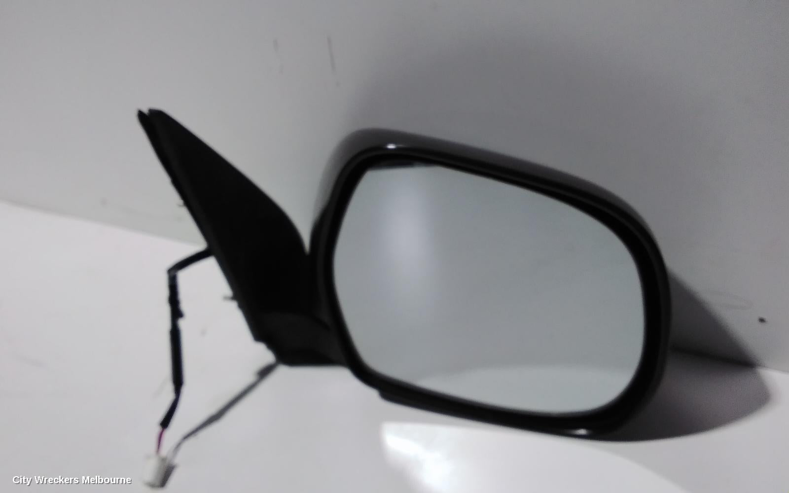TOYOTA HIACE RIGHT DOOR MIRROR, TRH/KDH, POWER, BLACK (3 WIRE), 03/2005 - 01/2014 - Image 1