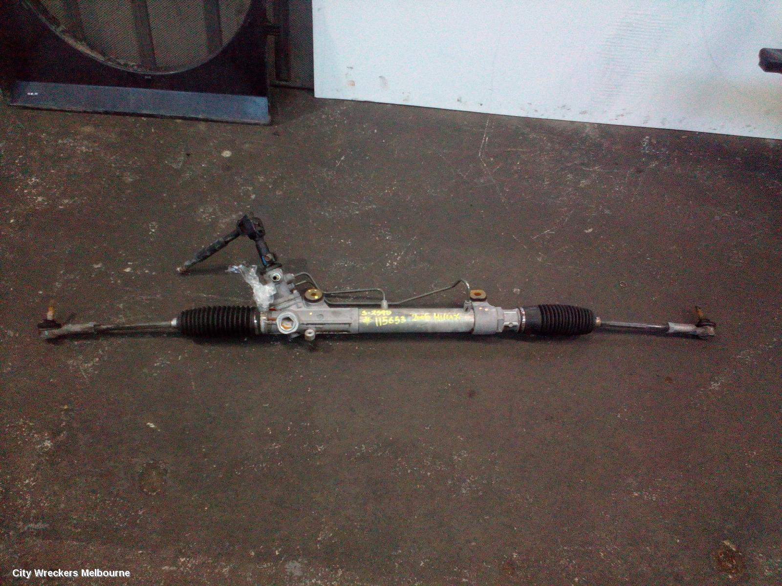 TOYOTA HILUX STEERING BOX/RACK, 2WD, 02/2005 - 08/2015 - Image 2