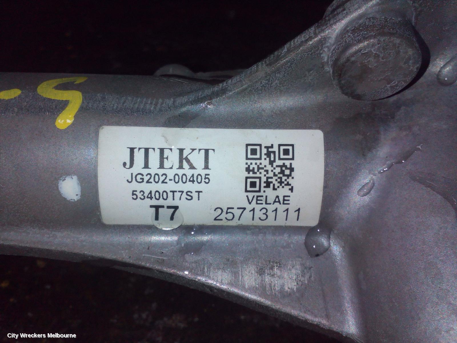 HONDA HRV STEERING BOX/RACK, RU, 12/2014 - 10/2021 - Image 3