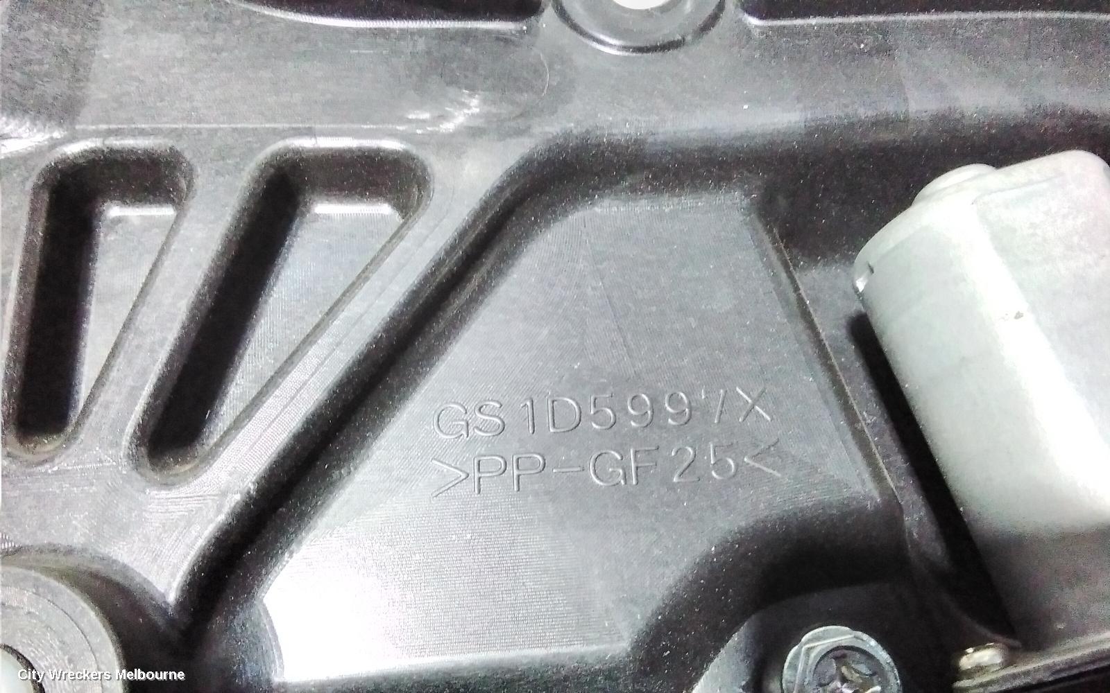 MAZDA 6 LEFT FRONT WINDOW REG/MOTOR, GH, 2 PIN TYPE, 02/2008 - 11/2012 - Image 2
