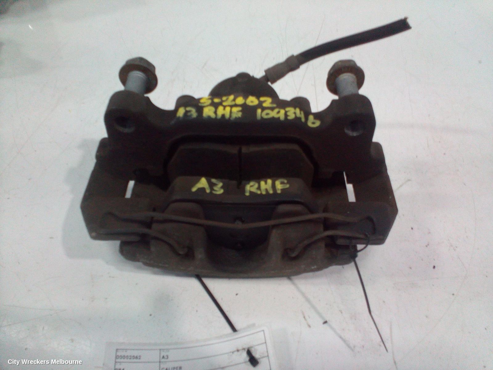 AUDI A3 CALIPER, RH FRONT, 1.8, 8P, 06/2004 - 02/2013 - Image 1