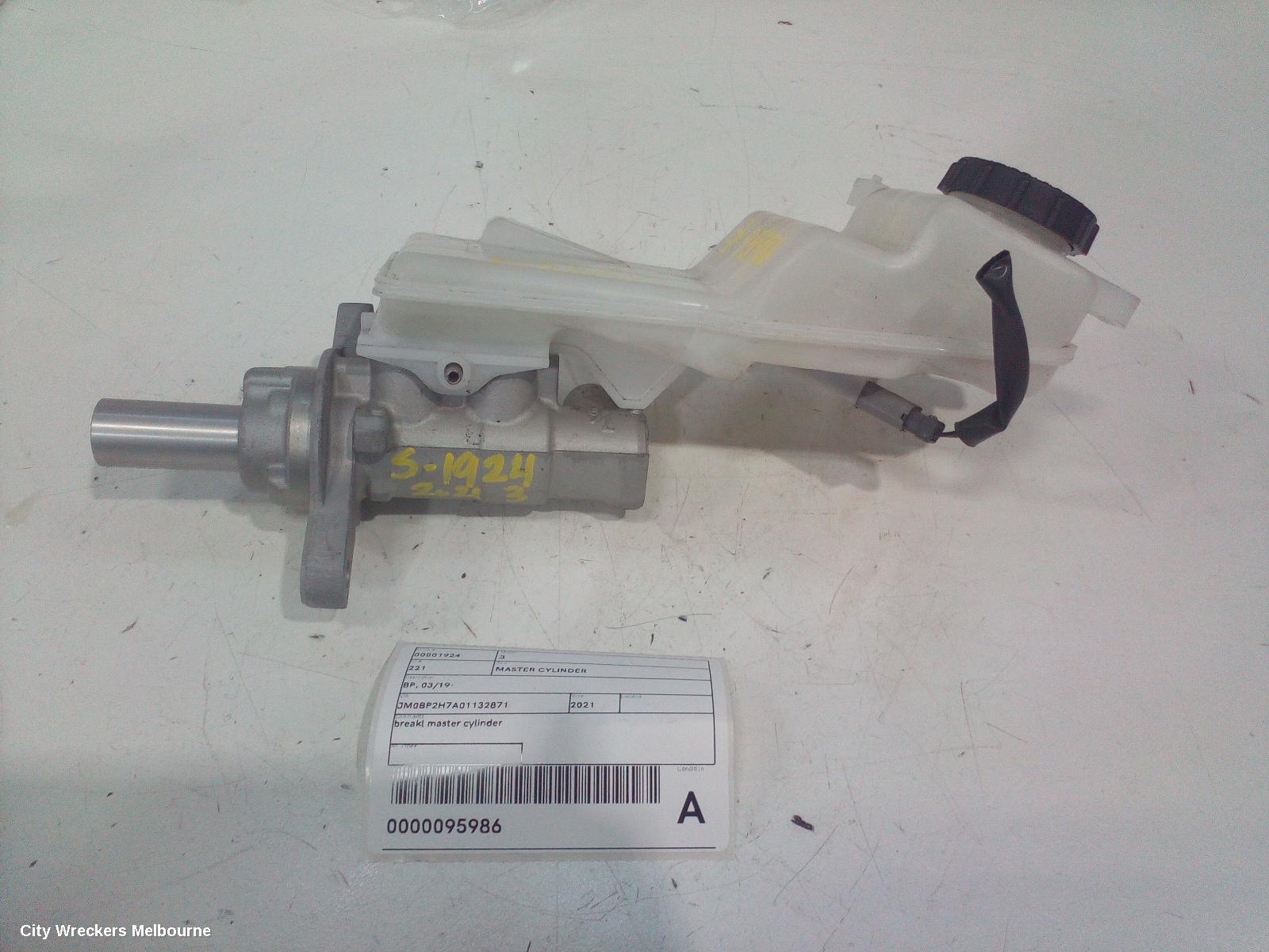 MAZDA 3 MASTER CYLINDER, BP, 03/2019 ONWARDS - Image 1