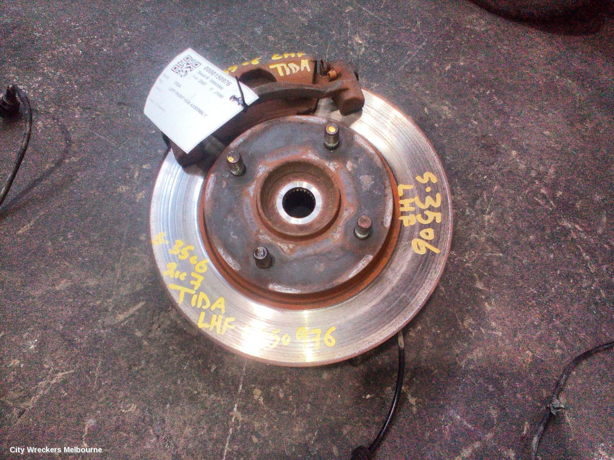 NISSAN TIIDA LEFT FRONT HUB ASSEMBLY, C11, 09/2004 - 01/2013 - Image 2