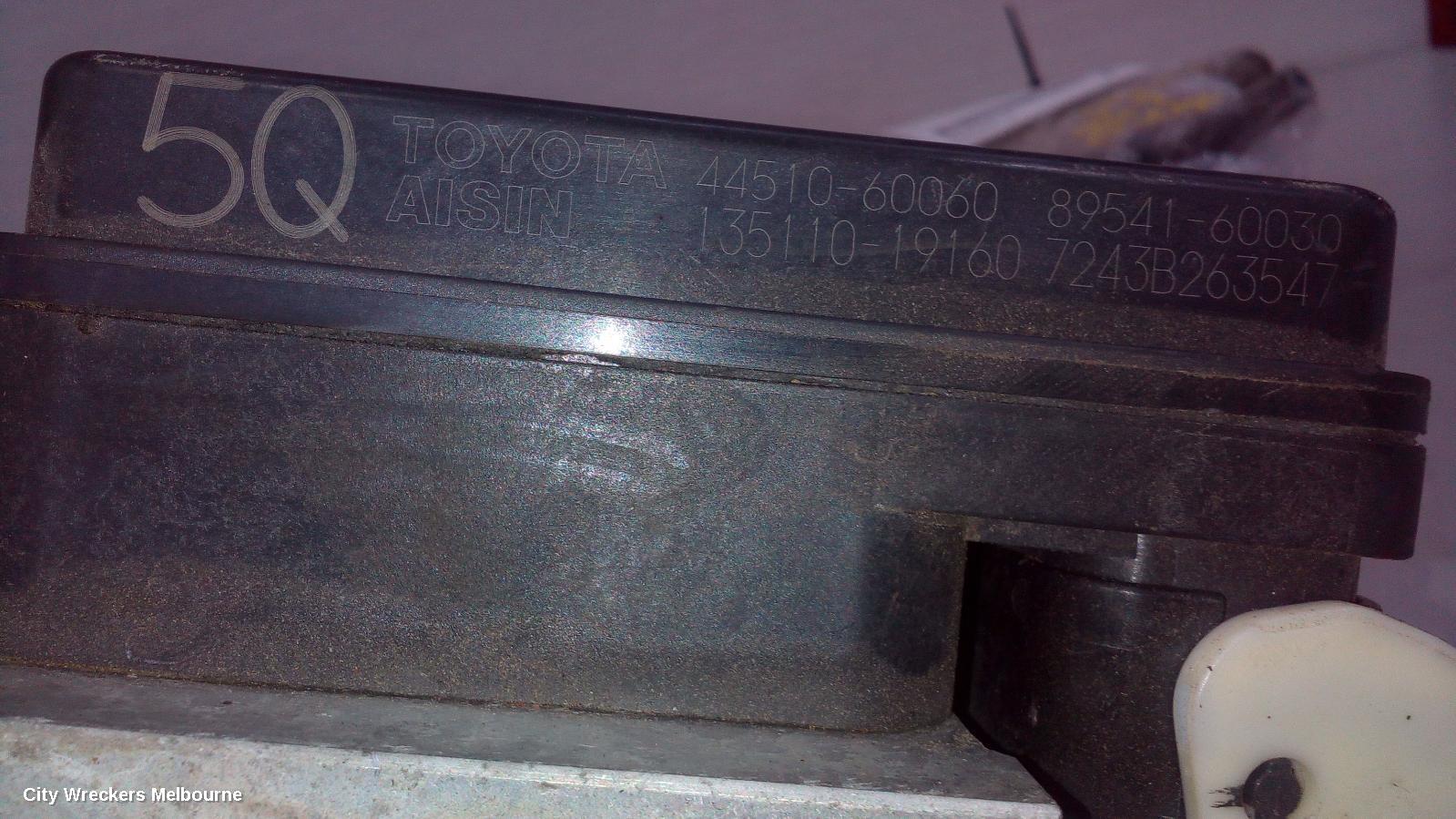 TOYOTA PRADO ABS PUMP/MODULATOR, 120 SERIES, ABS ONLY, P/N 44510-60060, 02/2003 - 10/2009 - Image 2