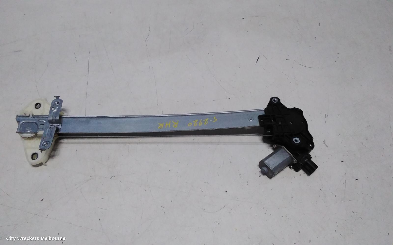 HONDA ODYSSEY RIGHT REAR WND REG/MOTOR, RC1, VTI-L, 6 PIN TYPE, 02/2014 - 12/2017 - Image 2