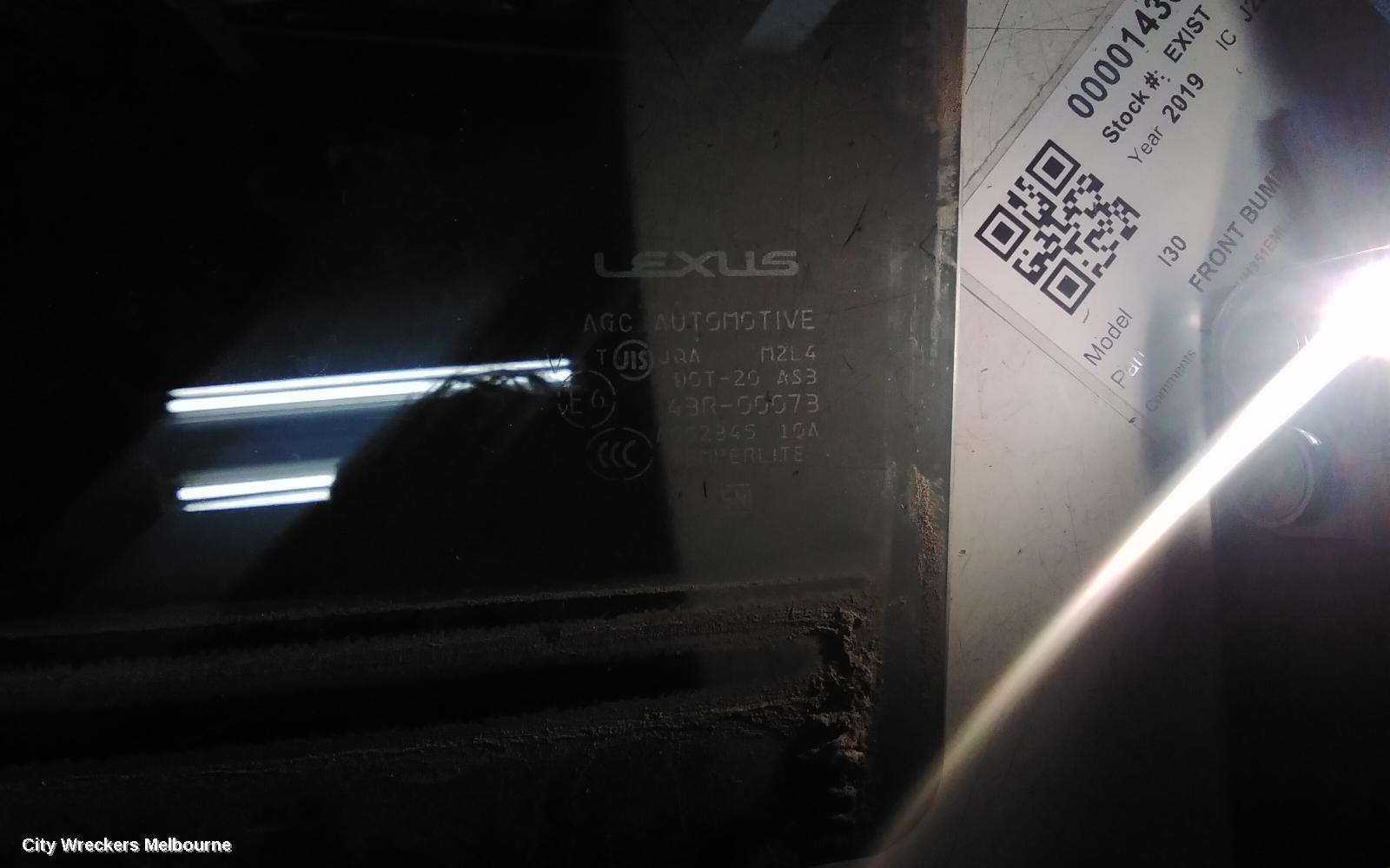 LEXUS RX SERIES LEFT REAR DOOR WINDOW, AL10, 12/2008 - 08/2015 - Image 2