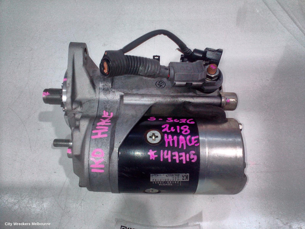 TOYOTA HIACE STARTER, DIESEL, 3.0, 1KD-FTV, TURBO, AUTO T/M TYPE, KDH, 09/2006 - 04/2019 - Image 1