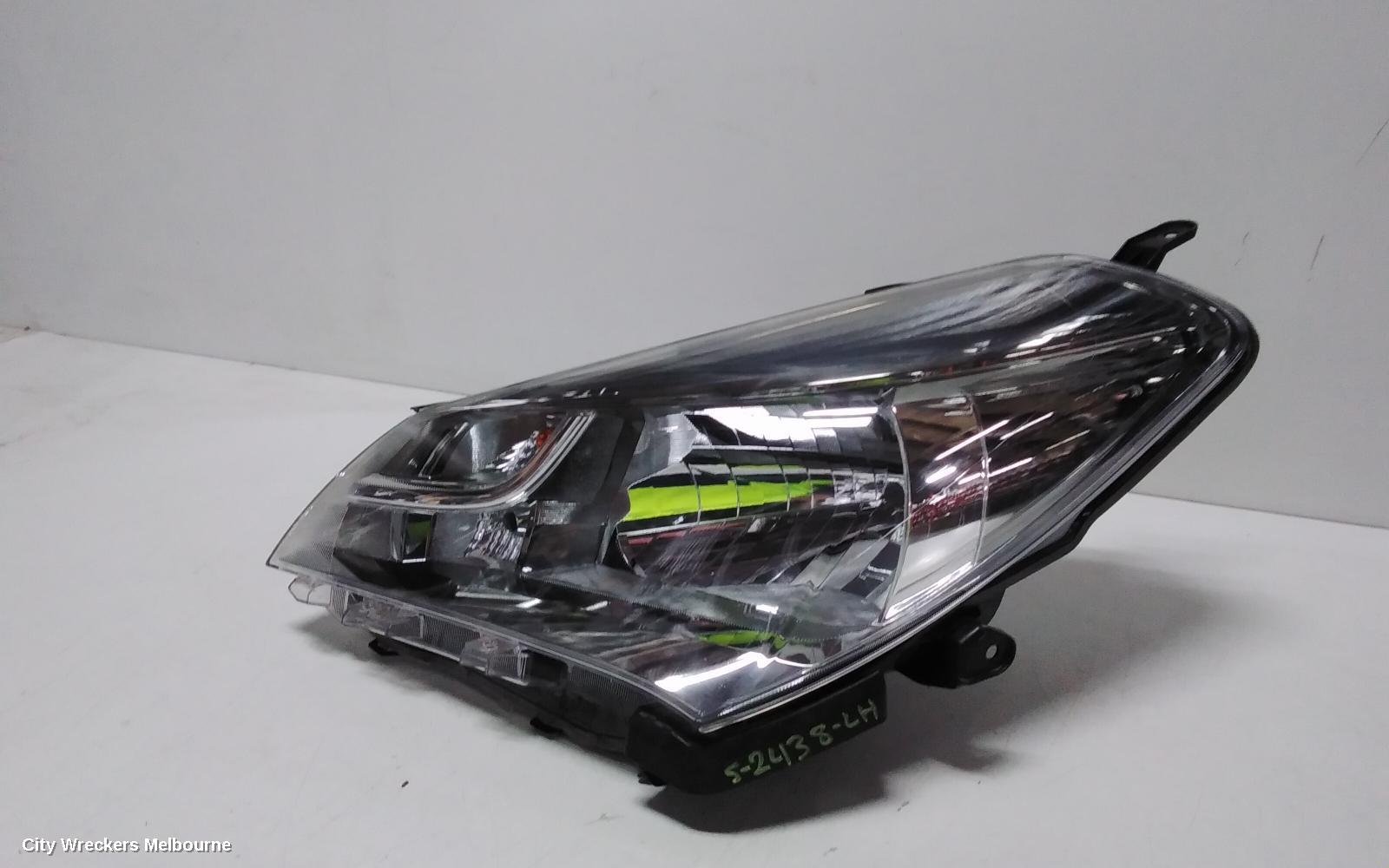 TOYOTA YARIS LEFT HEADLAMP, NCP13#, HATCH, ASCENT/SX, HALOGEN TYPE, 07/2014 - 12/2016 - Image 2