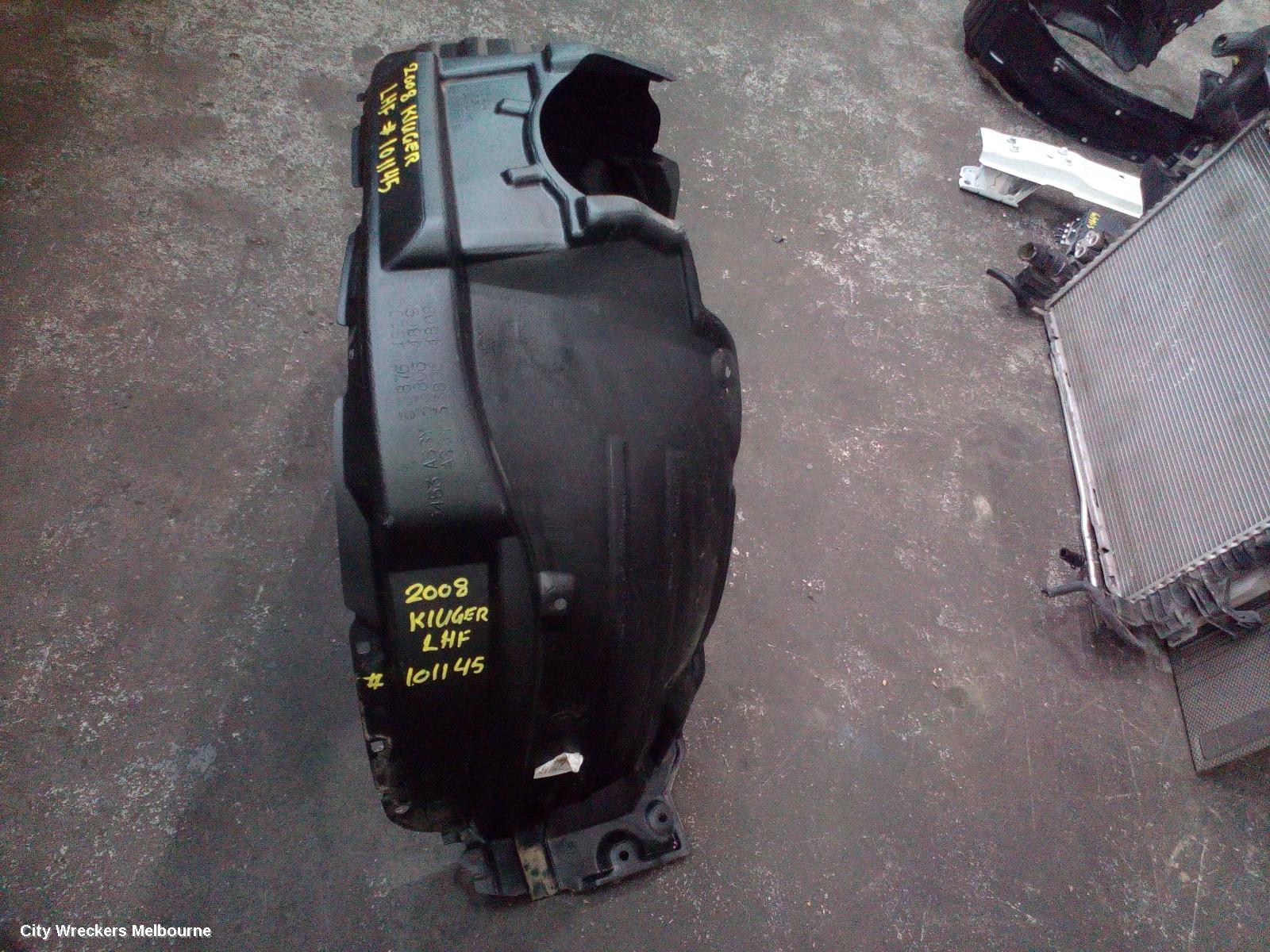 TOYOTA KLUGER LEFT GUARD LINER, GSU40-GSU45, 05/2007 - 07/2010 - Image 3