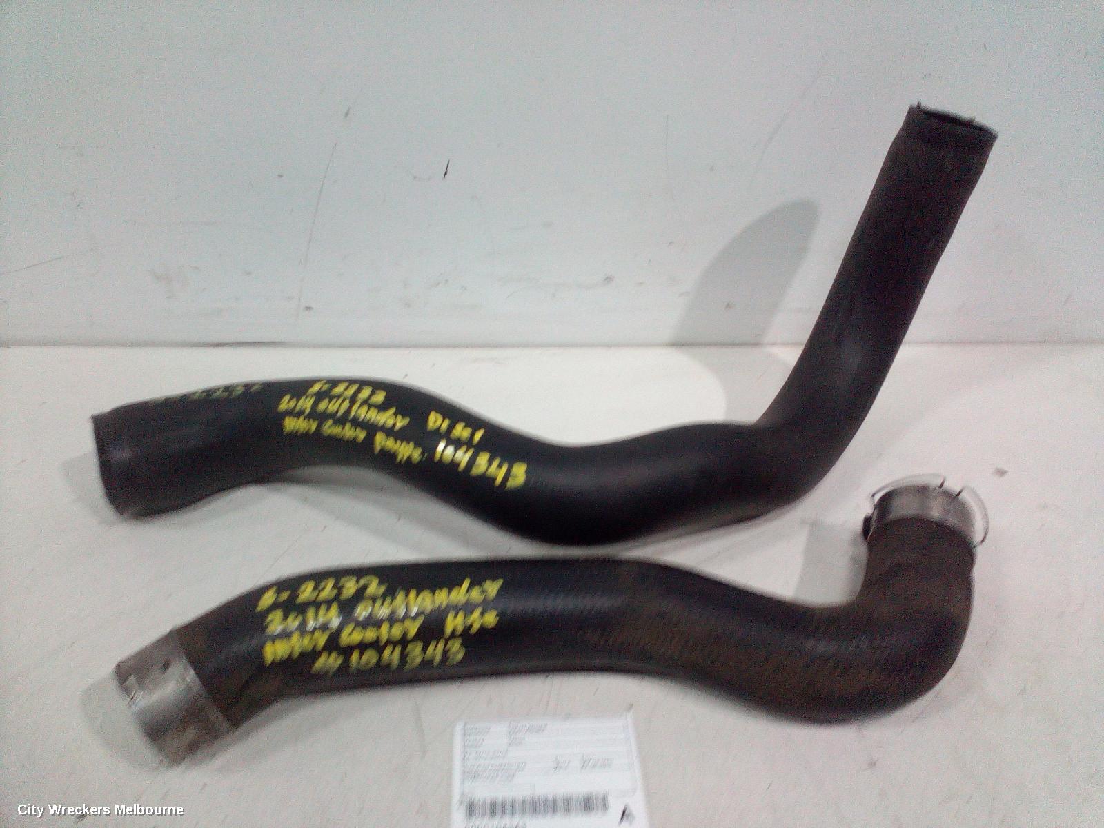 MITSUBISHI OUTLANDER, ZJ, 10/2012 - 03/2015, INTERCOLER HOSE: 104343 - Image 3