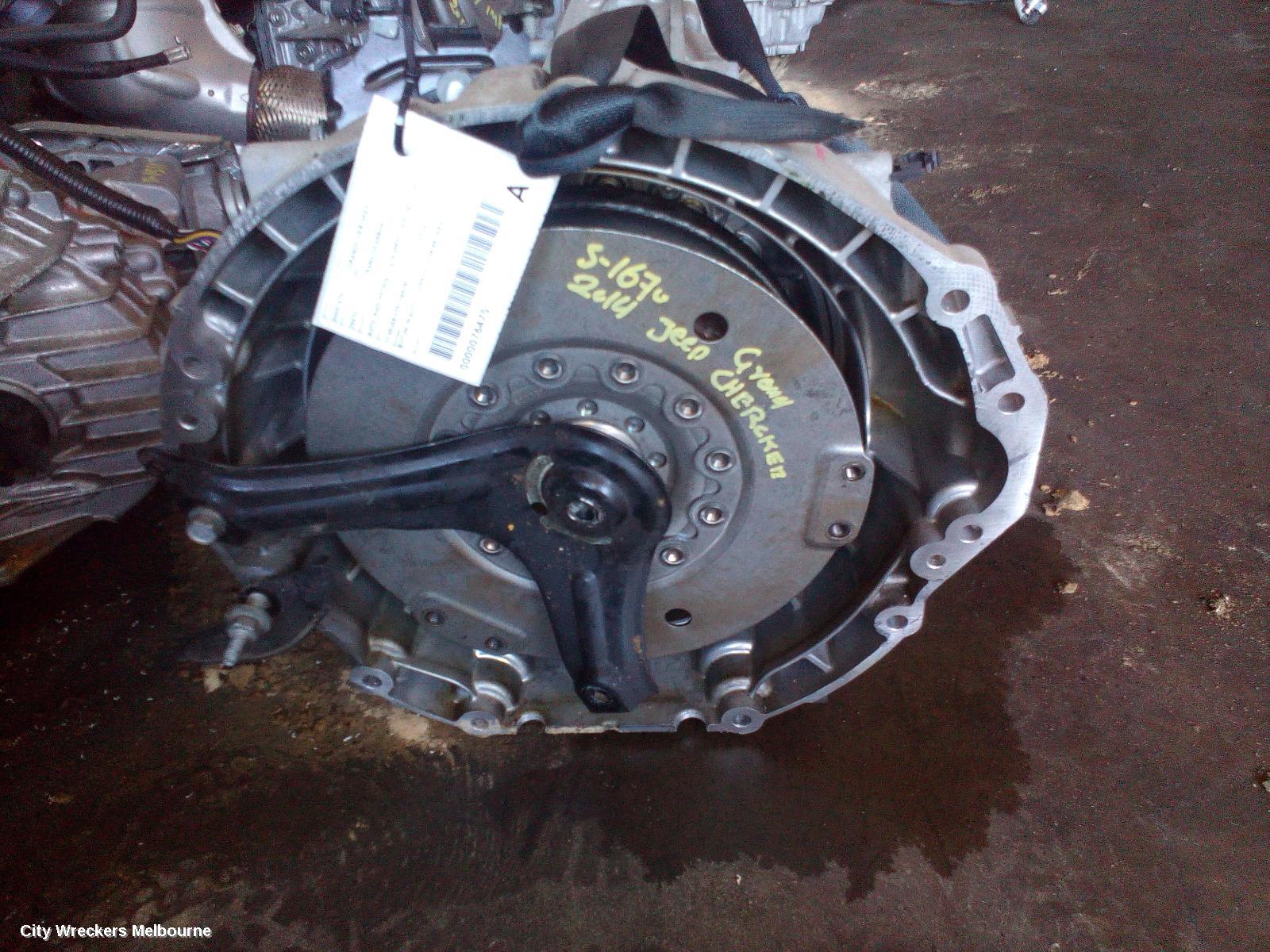 JEEP GRANDCHEROKEE TRANS/GEARBOX, AUTO, RWD, PETROL, 3.6, 8 SPEED, WK, 04/2013 - 09/2016 - Image 1